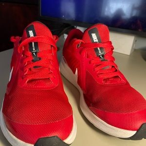 Nike Boys Downshifter 10 CJ2069-600 Red Running Shoes Sneakers Size 6y